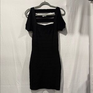 bebe Black Mini Dress